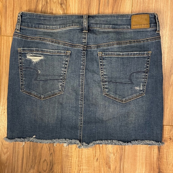 American Eagle Hi-Rise mini skirt size 14 - Picture 7 of 8